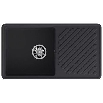 Кухонная мойка GranFest QUARZ 53, черный