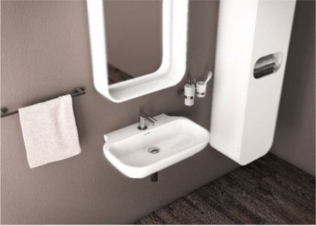 Раковина Creavit Free 60 FE065-00CB00E-0000 Белая, артикул FE065-00CB00E-0000