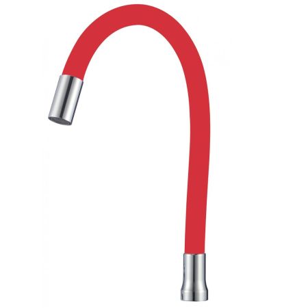 Гибкий излив для кухонного смесителя Savol S-CG03, красный, артикул S-CG03