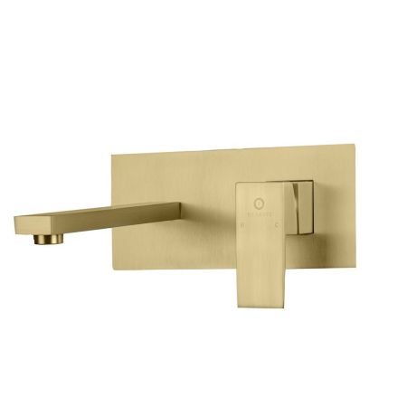 Смеситель для раковины встраиваемый FILARETE Fing FL4040MG, матовое золото