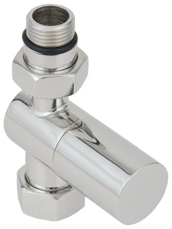 Вентиль прямой (цилиндр) G 1/2" НР х G 3/4" НГ (Состаренная БРОНЗА)