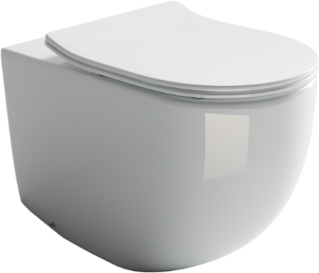 Напольный приставной унитаз Metropol Rimless CN4004, артикул CN4004