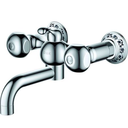 Смеситель для ванны D&K Kassel Hessen DA1423201 Хром, артикул DA1423201
