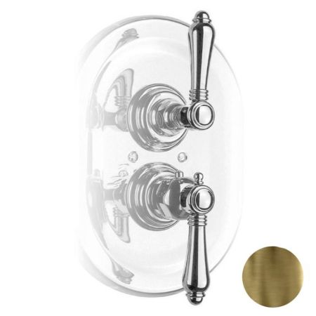 Внутренняя часть, Nicolazzi, назначение-для термостата, стандарт подвода воды-3/4", комплектация-с запорным вентилем