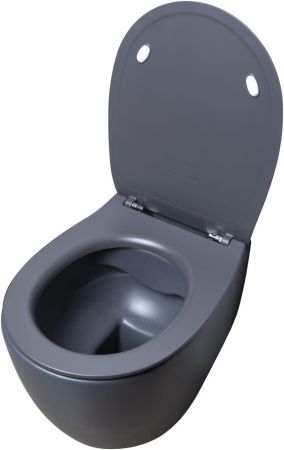 Чаша подвесного унитаза Allen Brau Fantasy 4.11004.AN антрацит, артикул 4.11004.AN