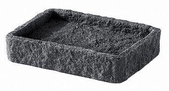 Gedy Aries, настольная мыльница, цвет антрацит