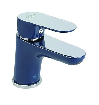 Смеситель для раковины Fiore KEVON CHIC 81TX8120, хром/синий