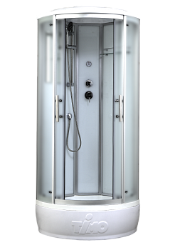 Душевая кабина Timo Standart Silver Fabric T-6680SF, 80x80x220