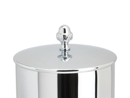 Stil Haus, круглое ведро с крышкой, ручка от коллекции NOTO, цвет золото, артикул 994NT(16)