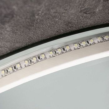 Xpertials ZOILA, овальное зеркало 80х60 см, LED свет, вкл/выкл с диммером