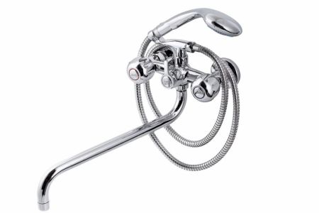 Смеситель для ванны с душем FAUZT FZs-435-21 тип См-ВУДРНШлА, артикул FZs-435-21