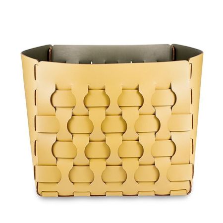 ADJ Корзинка Dubai, 35x40xH30 см., цвет: горчичный/оливковый, артикул 2048.40/55