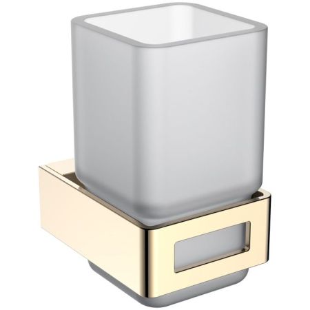 Стакан для зубных щеток золото серия Q, артикул 10944-G