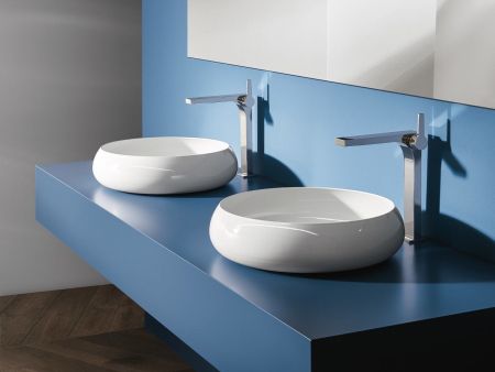 Донный клапан, Bette, назначение-для раковины, 1¼", тип-с сетчатым фильтром, форма крышки-круглая, цвет-белый, артикул B580-000