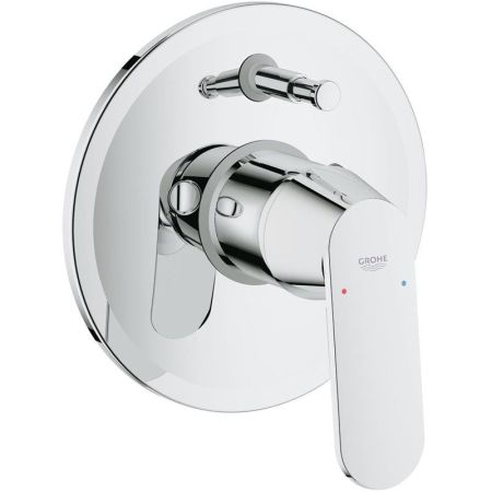 Смеситель для ванны GROHE Eurosmart Cosmopolitan (внешняя и встраиваемая части), хром (32879000), артикул 32879000