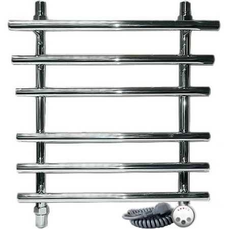 Электрический полотенцесушитель Ника Bamboo ЛБ3 Эл. 60x50 Хром, артикул ЛБ3 Эл. 60x50