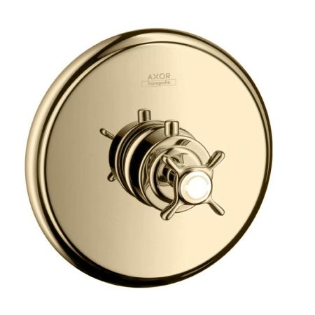AX Montreux Термостат Highflow, встраиваемый, СМ, цвет: полированное золото, артикул 16815990