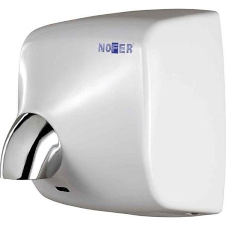 Сушилка для рук Nofer Windflow 01151 Белая, артикул 01151.W