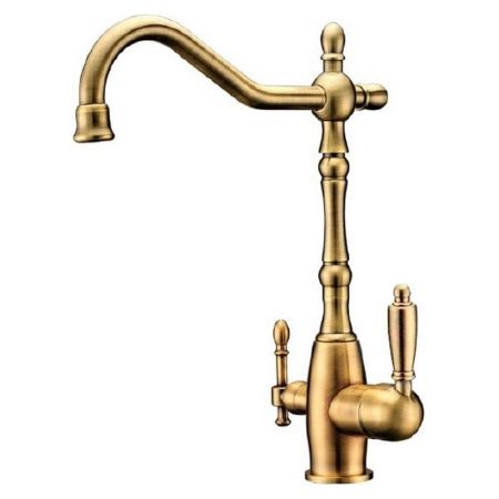 Смеситель для кухни ZorG Sanitary ZR 312 YF-33-BR Бронза