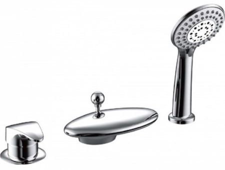 Смеситель на борт ванны Bravat Niagara F5140197CP-RUS Хром, артикул F5140197CP-RUS