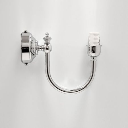 Devon YEATS ARM светильник настенный (без абажура), цвет хром, артикул DGYEATSCR