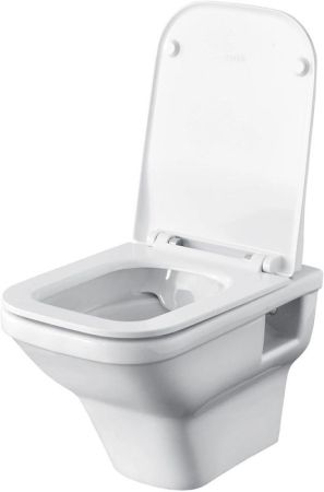 Унитаз Santek Лайн 1WH501574 подвесной с сиденьем Микролифт