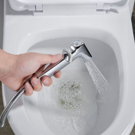 Гигиенический душ со смесителем Shevanik S9905, хром