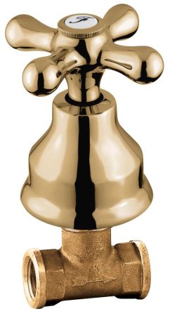 Вентиль Deco Classic для внутристенного монтажа, цвет бронза, артикул 12009BR