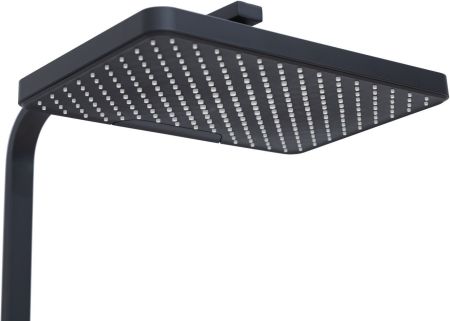 Душевая стойка Allen Brau Infinity 5.21030-31 черный матовый, артикул 5.21030-31