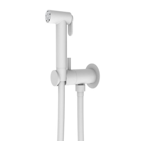 Гигиенический душ со смесителем Graffio KSPAT103-07BIO, белый, артикул KSPAT103-07BIO