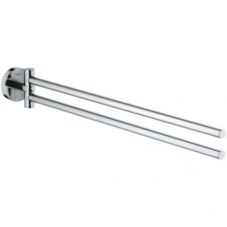Полотенцедержатель подвесной GROHE ESSENTIALS 40371001 (металл, хром, на стену, круглый, глянцевый), шт Полотенцедержатель подвесной GROHE ESSENTIALS 40371001 (металл, хром, на стену, круглый, глянцевый), шт