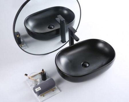 Накладная раковина BelBagno BB1084-H301