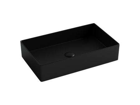 Раковина накладная прямоугольная Элемент (Element) 601x361x130, цвет черный матовый, арт. CN6070MB, артикул CN6070MB