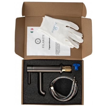 Смеситель для раковины FILARETE Roun FL5020BG, графит