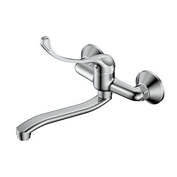 Смеситель Rossinka для кухни/раковины с S-образным поворотным изливом (Y35-24)