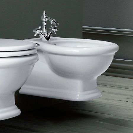 SIMAS Lante Биде подвесное с 1 отв. под смеситель, 53х38см, цвет белый, артикул LA19bi*1