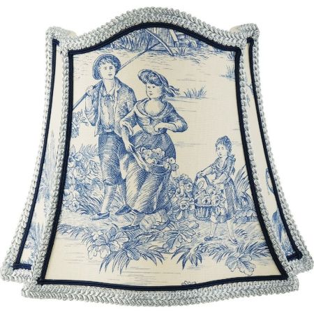 Абажур для светильника Migliore Complementi 684.10 Голубой Серебро, артикул ML.COM-50.684.10