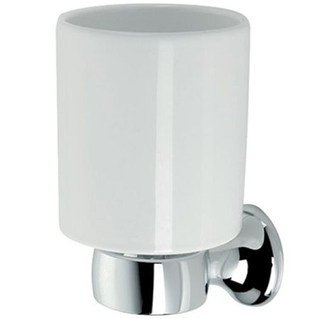 Стакан для зубных щеток Webert Opera OA500301015 Хром Белый, артикул OA500301015