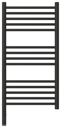 Полотенцесушитель электрический "БОГЕМА 3.0" прямая 800х400 / МЭМ левый (Тёмный титан муар), артикул 15-5804-8040