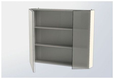 Зеркальный шкаф Aquanet Порто 80 белый, артикул 00195728