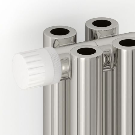 Отопительный радиатор ЭСТЕТ-00 н/ж EU50 1800х270 / 6 сек (Матовый ЧЁРНЫЙ)