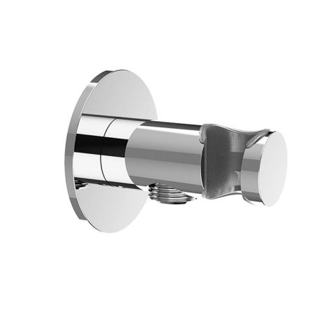 Almar ROUND Душевое подключение с держателем круглое, кругл. отражатель, хром, артикул E095037.CR