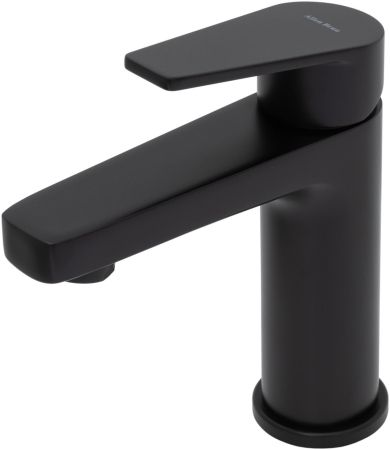 Смеситель для раковины Allen Brau Eclipse 5.E1001-31 (с донным клапаном) черный матовый, артикул 5.E1001-31