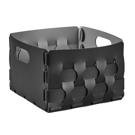 ADJ Корзинка Dubai, 25x25xH20 см., цвет: черный/серый, артикул 2044.01/03