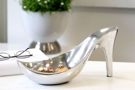 Casablanca, чаша алюминиевая "Лодочка", цвет серебристый, артикул 33523