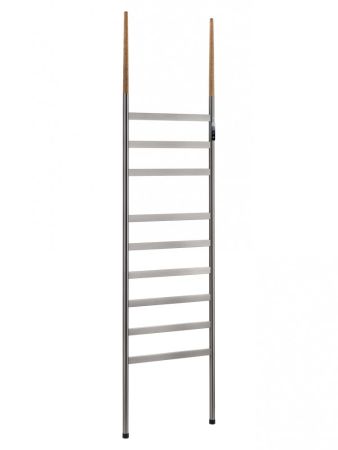 Полотенцесушитель электрический напольный WONZON & WOGHAND BREMEN, Темный графит (WW-A207-GM), артикул WW-A207-GM
