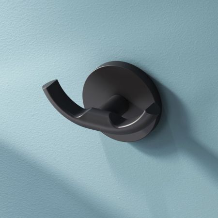 A85A35622 X-Joy, Двойной крючок для полотенец, черный, артикул A85A35622