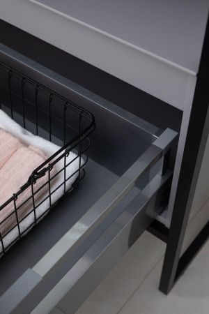 Тумба под раковину Allen Brau Priority 120 1.31004.PGM платина матовый, артикул 1.31004.PGM