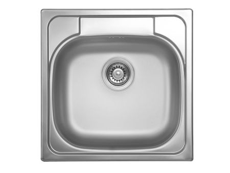 Кухонная мойка UKINOX Гранд GRP480.480 -GT8K 0C, 48*48, артикул GRP480.480 -GT8K 0C