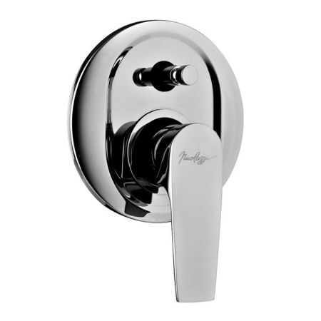 Nicolazzi Jungfrau Смеситель для душа с переключателем, встраиваемый, цвет: хром, артикул 3196CR64